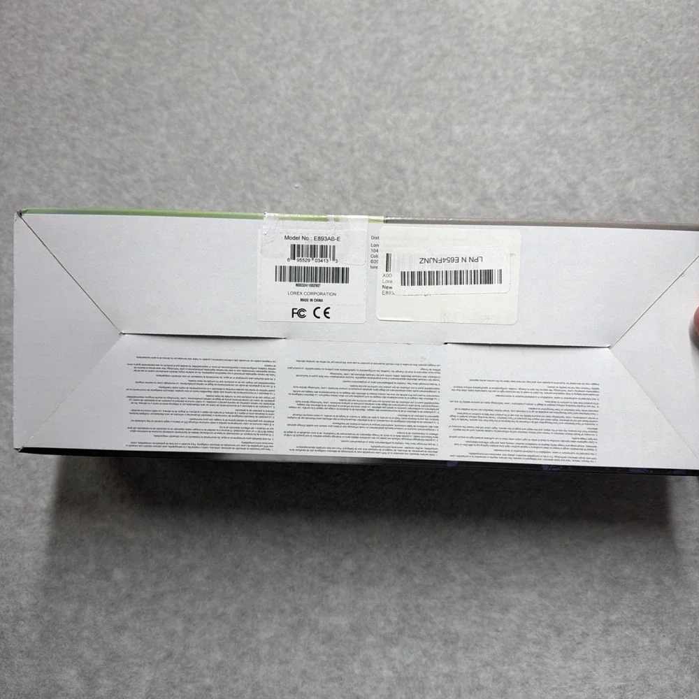 Lorex 4K IP Wired Bullet Security Camera w/ Smart Deterrence & Motion Detection